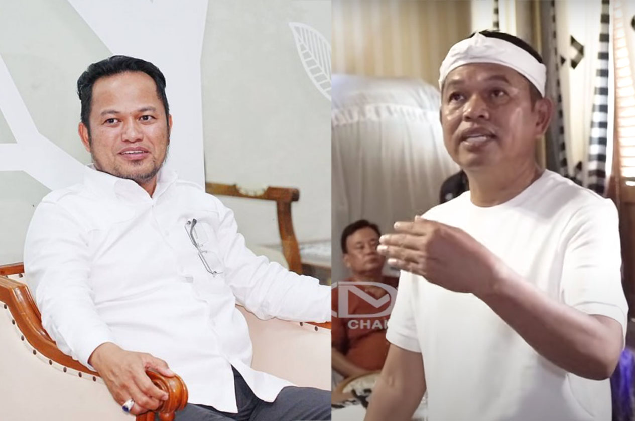 DARI KIRI: Gubernur Kalimantan Timur (Kaltim) Rudy Mas