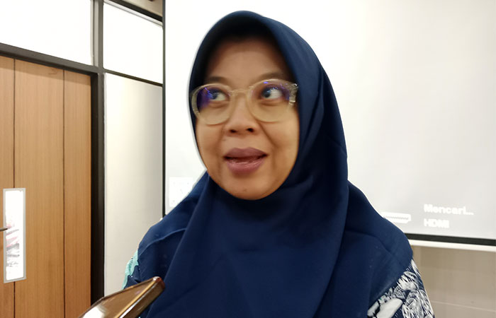 Ketua Tim Kerja Disperindag Sleman Fitriana Nurhayati.