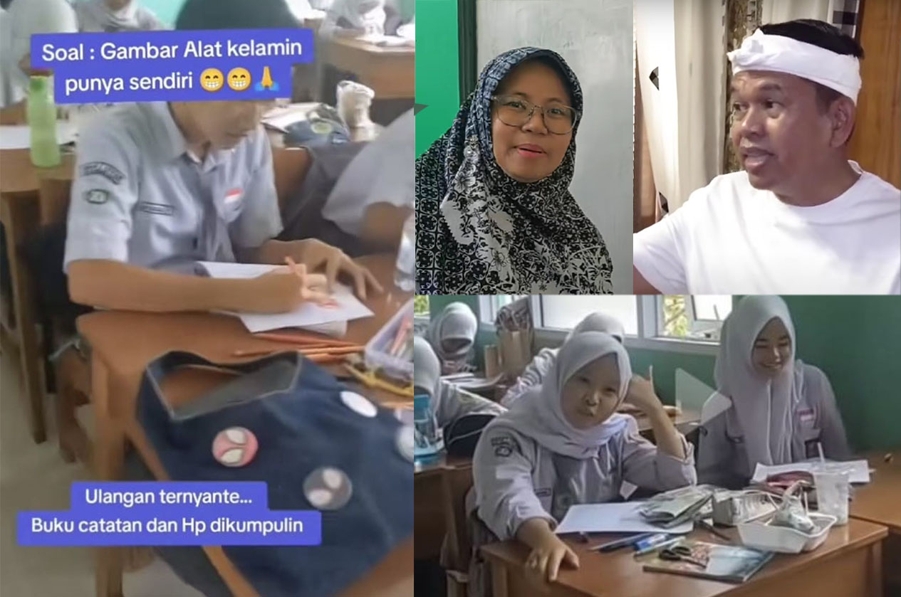 KONTOVERSI: Guru yang menyuruh murid menggambar alat kelamin terancam di pecat dari pekerjaannya di SMA Kabupaten Bandung Barat. Hal ini membuat Gubernur Jawa Barat Dedi Mulyadi geram.
