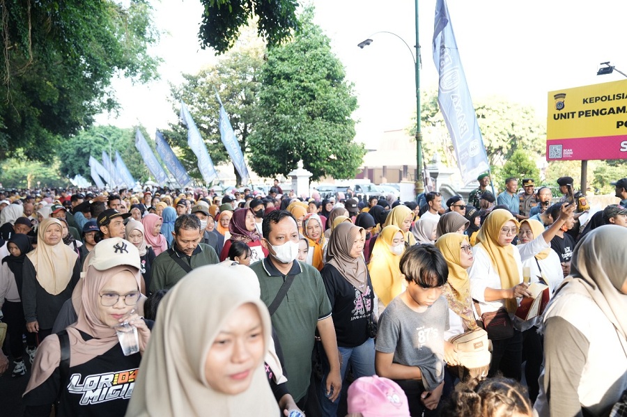 Perayaan Hari Buruh Kabupaten Sleman.