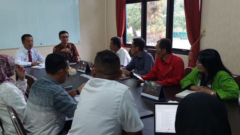RATAS:&nbsp;Wabup Kulon Progo bertemu dengan seluruh jajaran Dinas Dikpora.&nbsp;