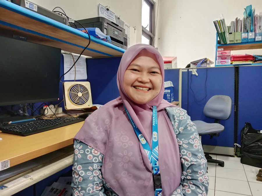 Pendamping Rehabilitasi Sosial Dinas Sosial Kabupaten Sleman Nurul Jannah