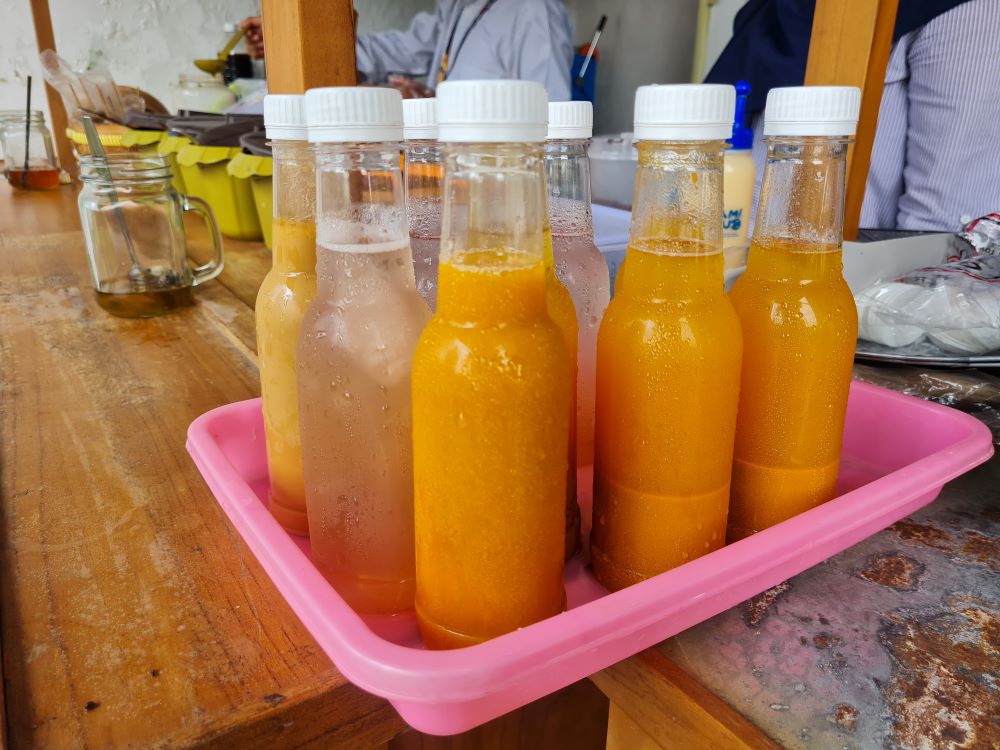 Ilustrasi jamu tradisional.