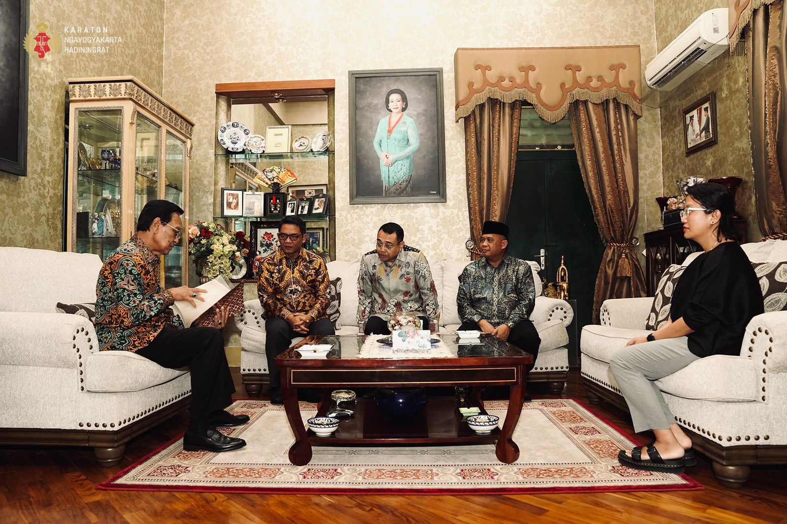Serat Palilah penggunaan Tanah Kasultanan tersebut telah diberikan langsung ora Raja Keraton Ngayogyakarta Hadiningrat Sri Sultan Hamengku Bawono Ka 10 di Pendapa Ndalem Kilen, Jumat (2/5/2025)
