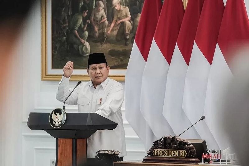 Presiden Prabowo Subianto. (Setneg)
