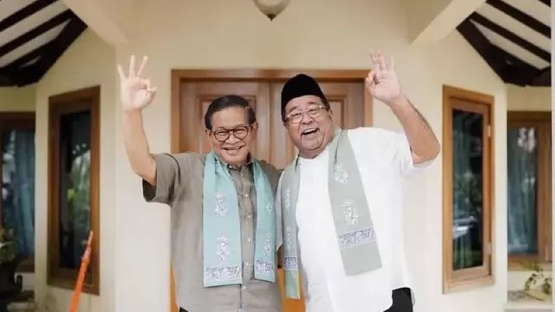 Pasangan Pramono Anung dan Rano Karno yang terpilih sebagai Gubernur Jakarta.