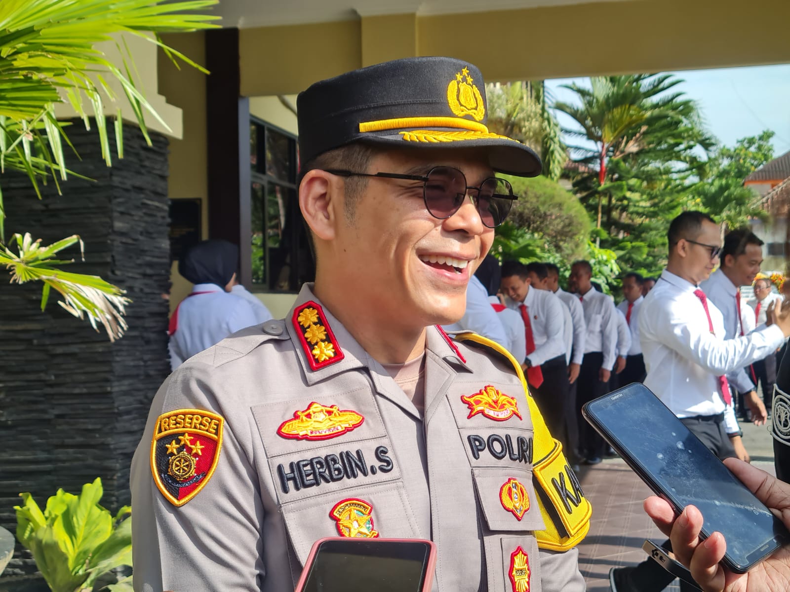 Kapolresta Magelang Kombes Pol Herbin Garbawiyata Jaya Sianipar.