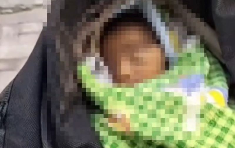 Jasad bayi dalam tas yang dikirim melalui ojol di Medan.