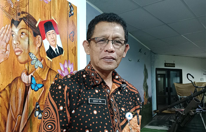 Kepala Dinas Kebudayaan Kabupaten Sleman Edy Winary.