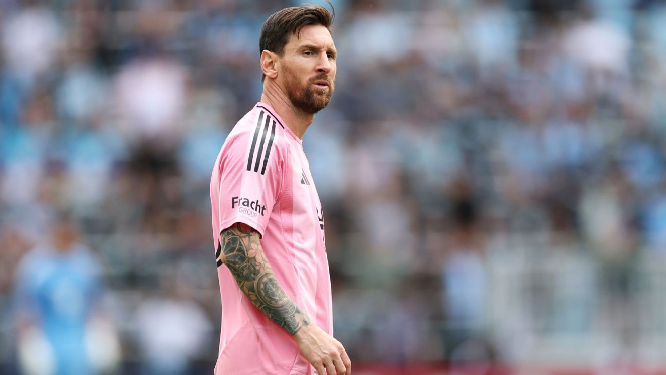 Lionel Messi cetak gol meskipun Inter Miami takluk dari Minnesota United
