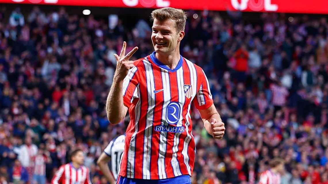 Alexander Sorloth cetak quattrick dalam kemenangan 4-0 Atletico Madrid atas Real Sociedad