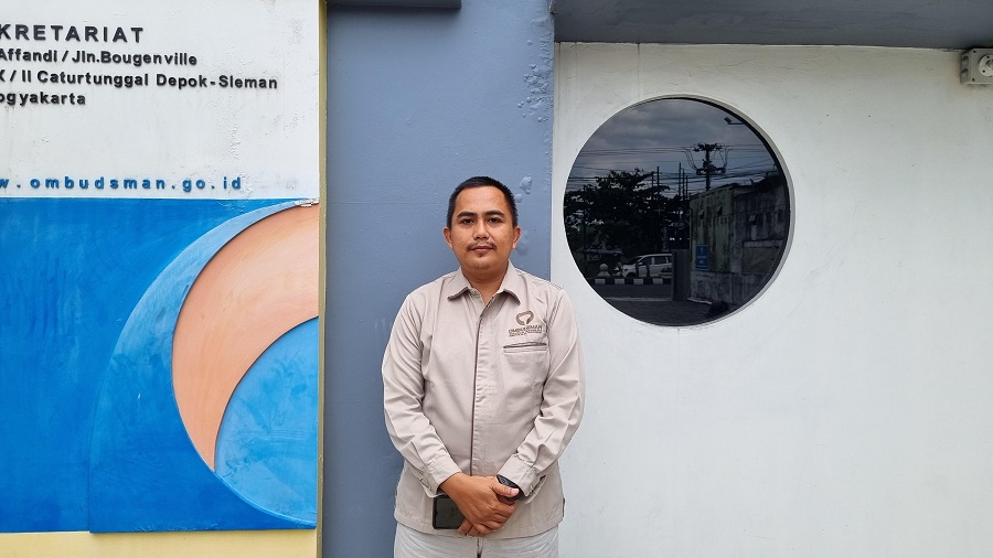 Asisten pemeriksa ORI DIY yang juga Koordinator Tim Pengawasan SPMB 2025 di DIJ Mohammad Bagus Sasmita.