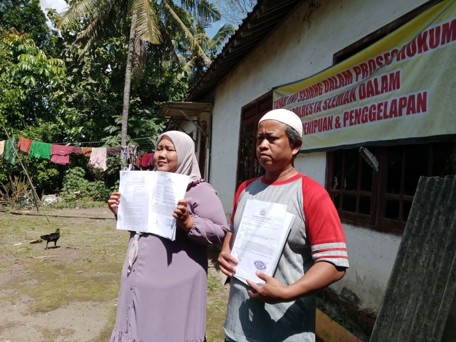 Pasutri asal sleman Evi Fatimah dan Hedi Ludiman