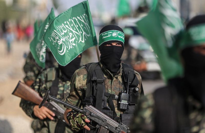 Pasukan Hamas di Gaza.