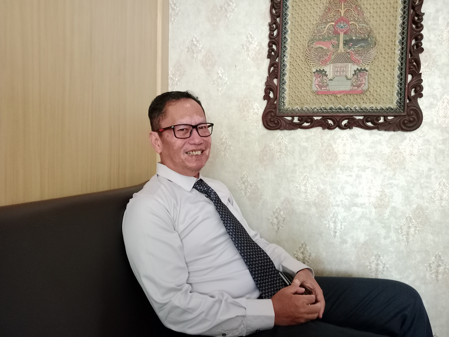 Kepala Badan Kesatuan Bangsa dan Politik Kabupaten Sleman Indra Darmawan.