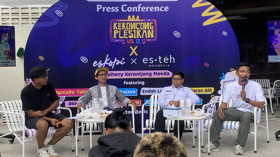 JUMPA PERS: Penyelenggaraan even Keroncong Plesiran 2025 menyasar Desa Tinalah Kulon Progo, dengan tujuan memecah konsentrasi wisatawan.
