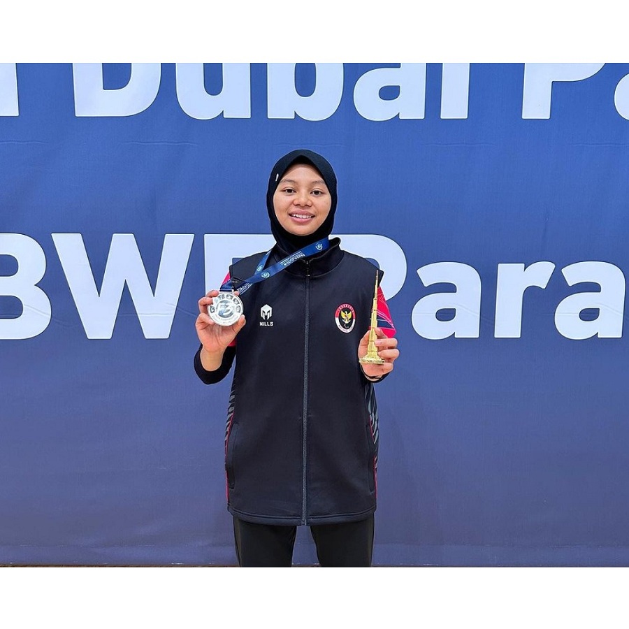 Atlet disabilitas andalan DIY Qonitah Ikhtiar Syakuroh.