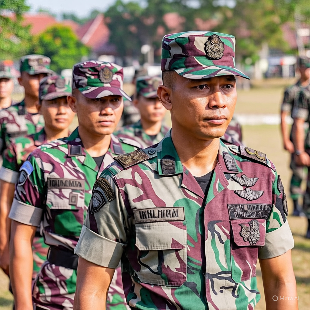 Tentara Nasional Indonesia (TNI).