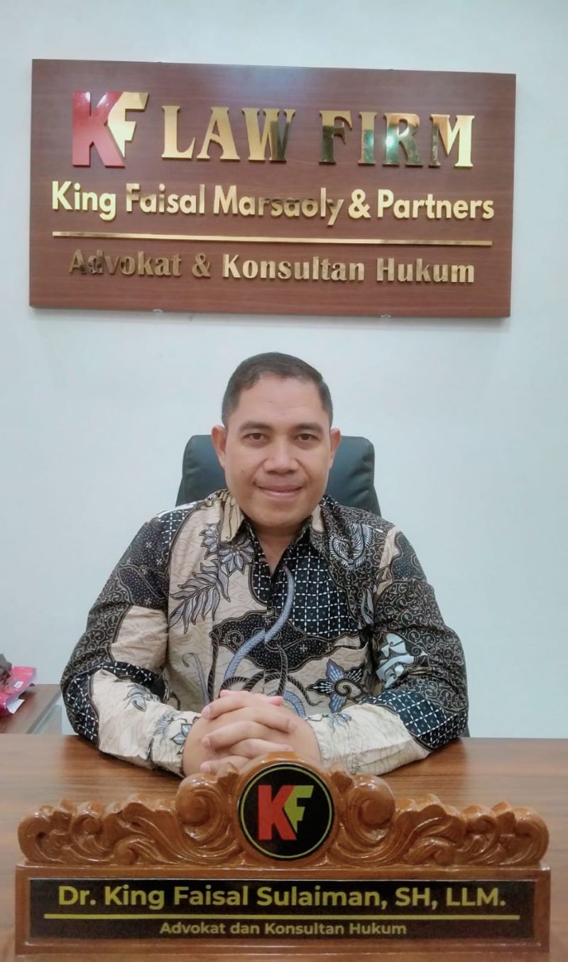 Dr King Faisal Sulaiman (Advokat, pakar hukum tata negara, direktur PKBH FH UMY)