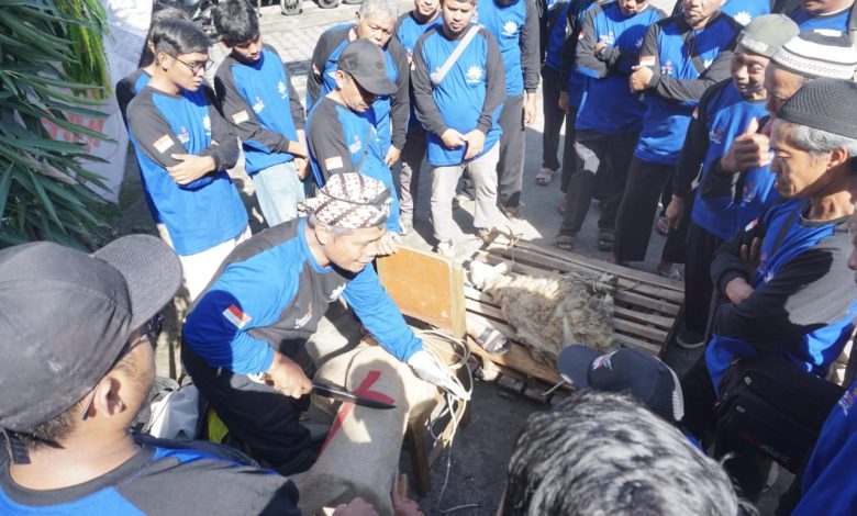 Ratusan peserta mengikuti pelatihan juru sembelih halal.