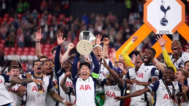 Tottenham Hotspur menjadi juara Europa League setelah taklukkan Manchester United di final