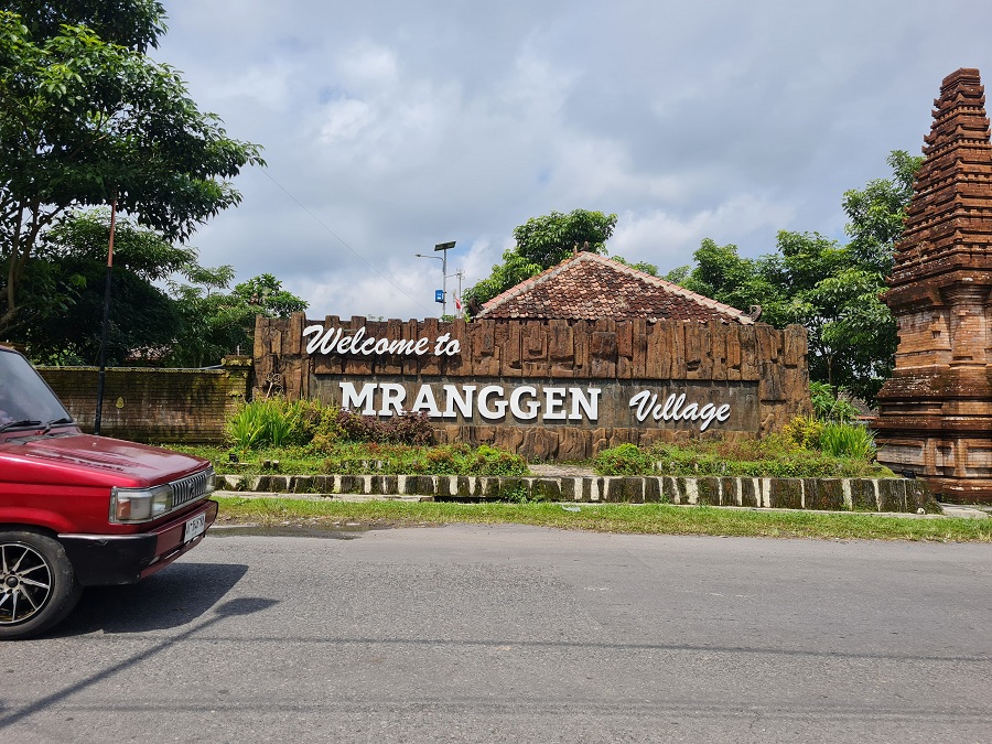 MILIKI POTENSI: Meski letaknya di lereng Gunung Merapi, Desa Mranggen, Srumbung, Magelang memiliki sejumlah potensi yang menjadi daya tarik.