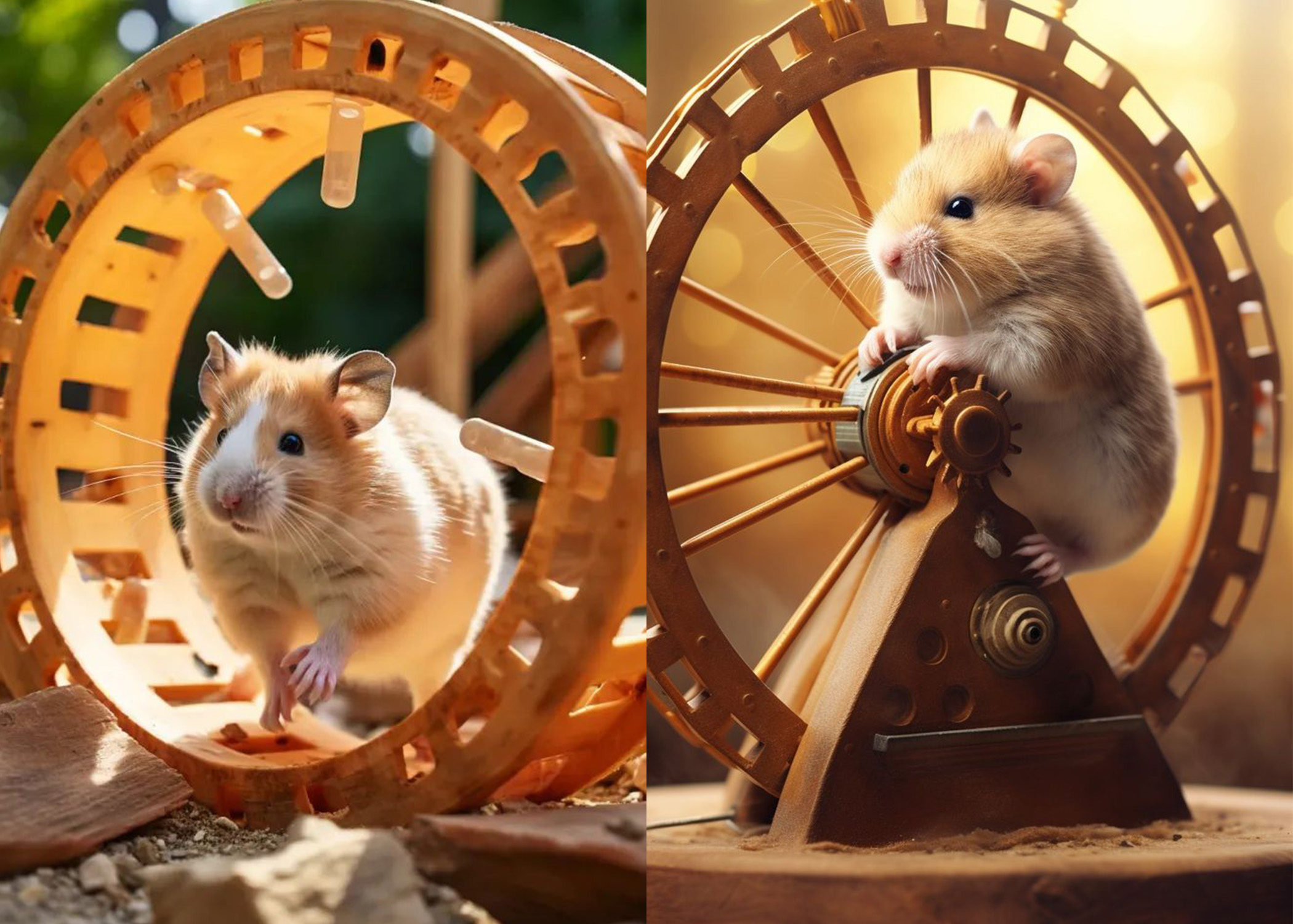 Roda Putar Hamster.