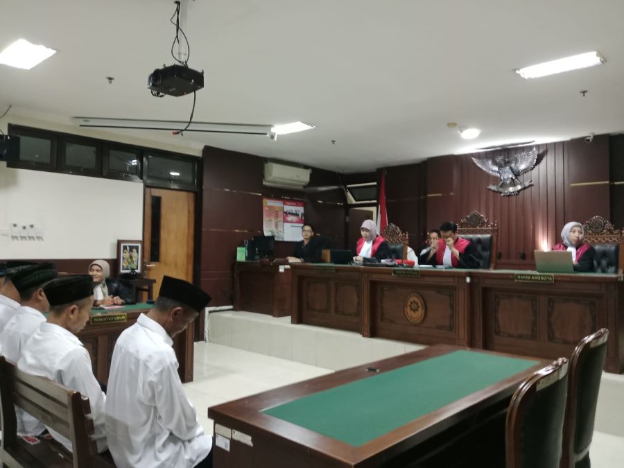 Proses sidang perkara politik uang