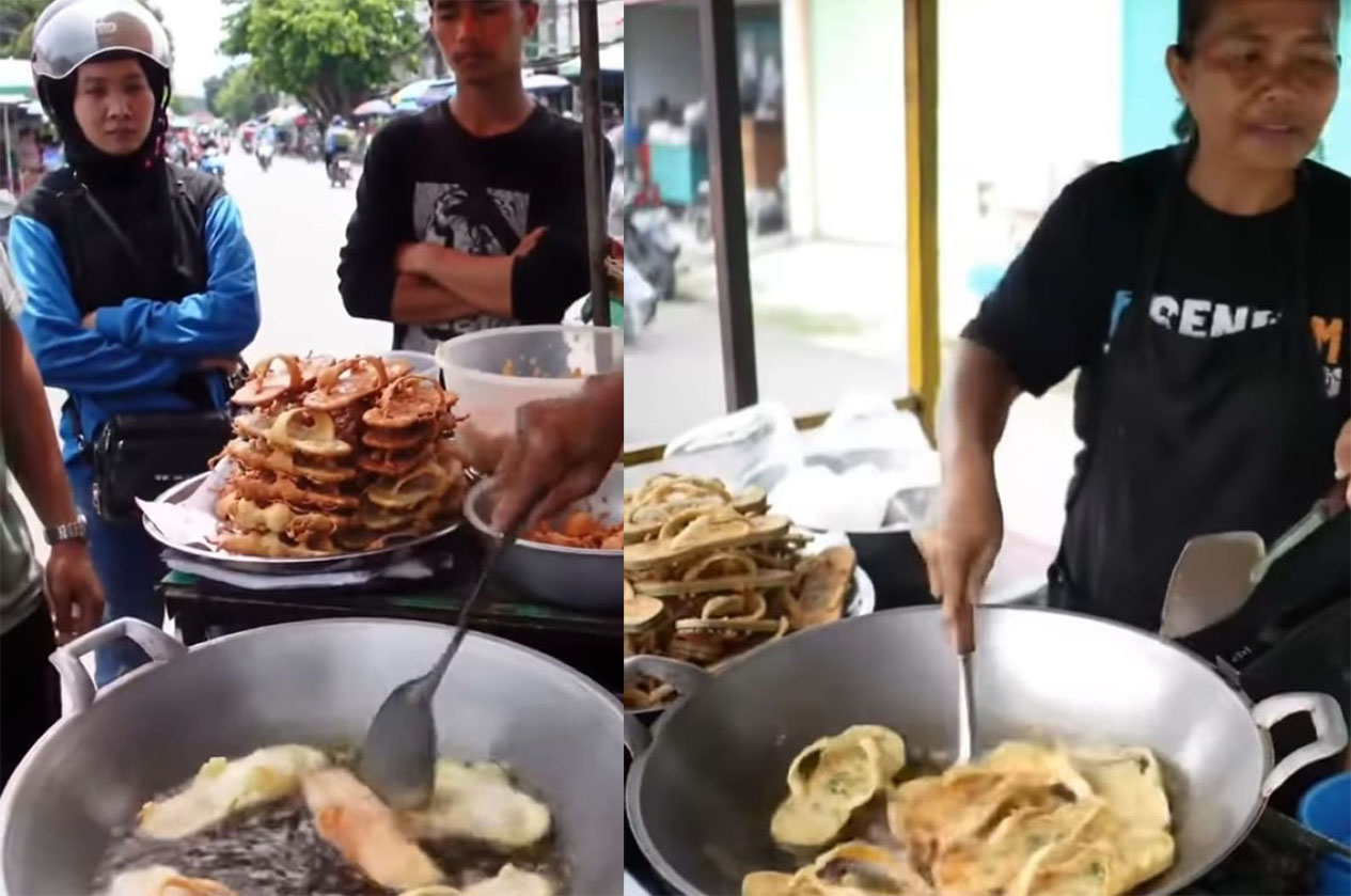 Viral sendal jepit goreng.