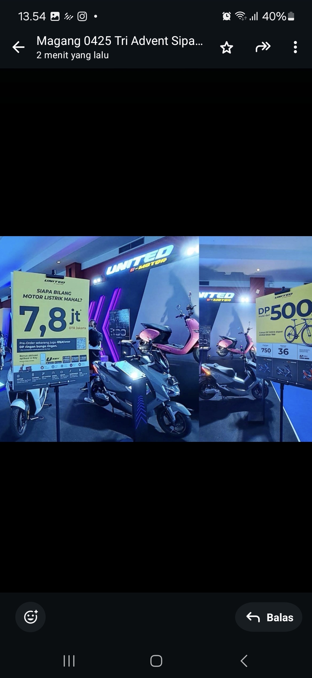 Ilustrasi motor listrik.