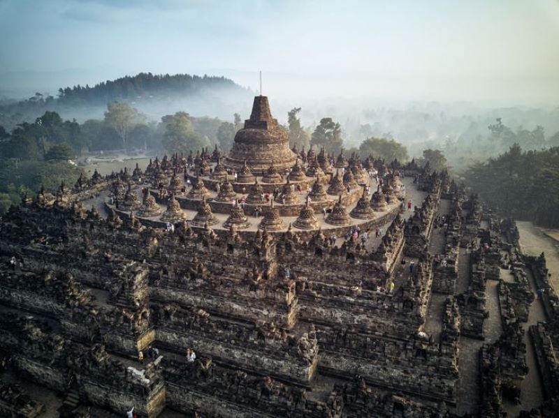 Candi Borobudur.