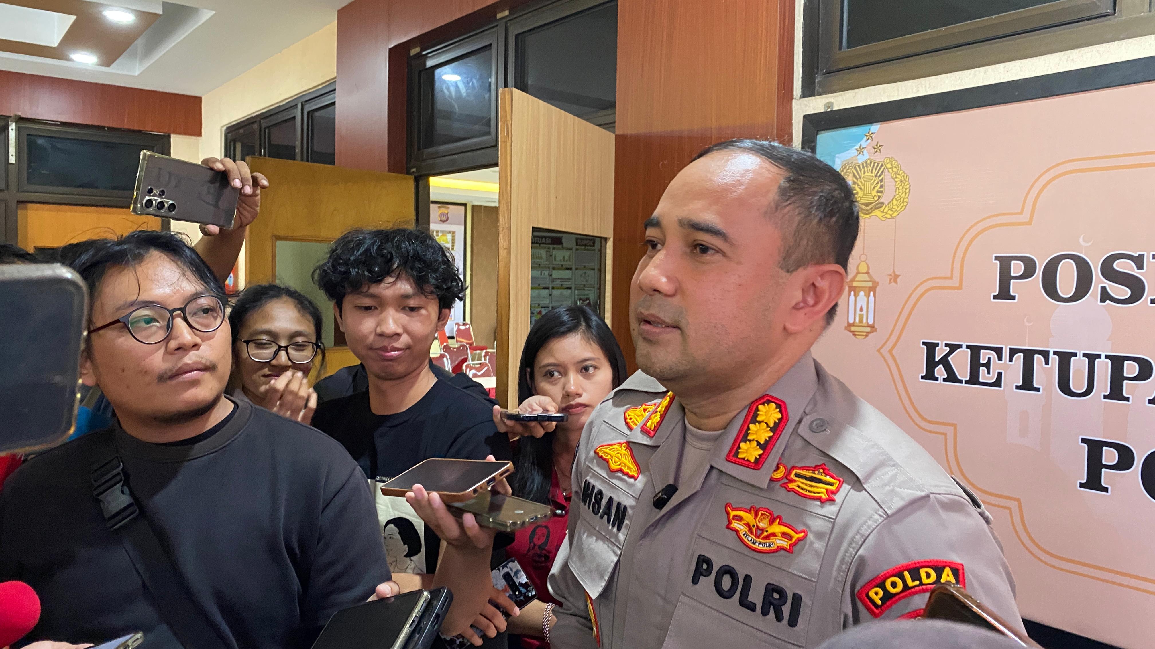 Kabid Humas Polda DIJ Kombes Pol Ihsan saat ditemui di Mapolda DIJ, Selasa (27/5/2025).