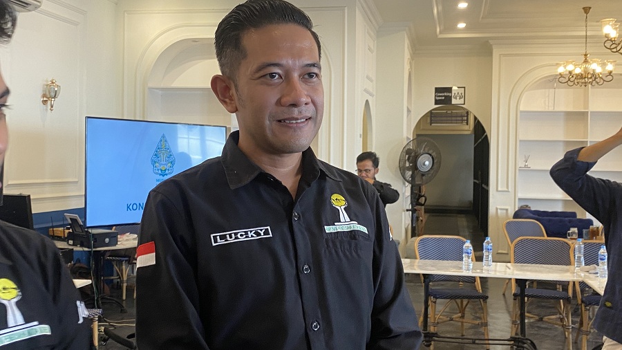 Ketua Umum BPC HIPMI Kota Jogja R Lucky Nurhadi Kurniawan.