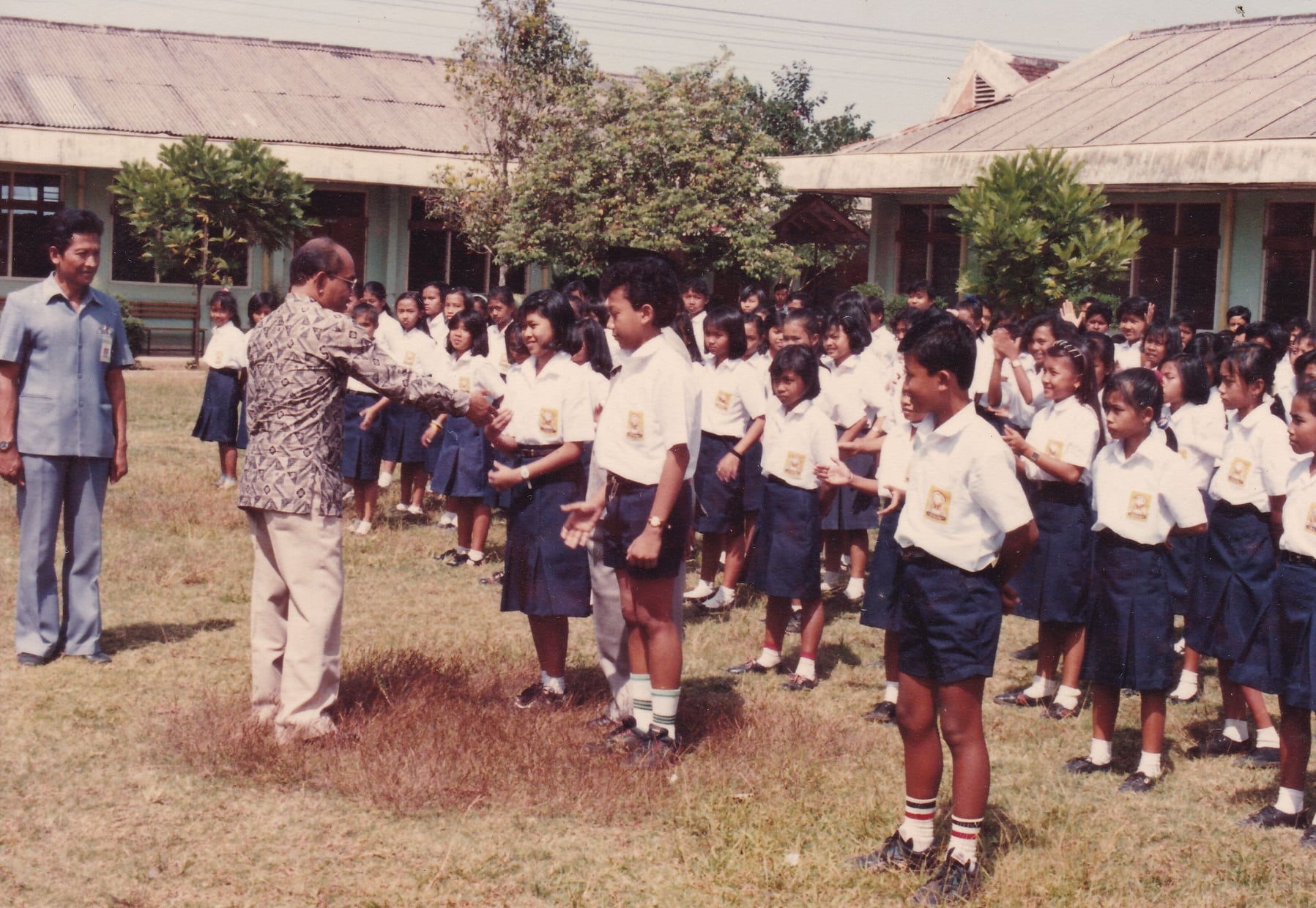 Penataran P4 Siswa Baru Kelas 1 di SMPN 3 Magelang pada tahun 1991