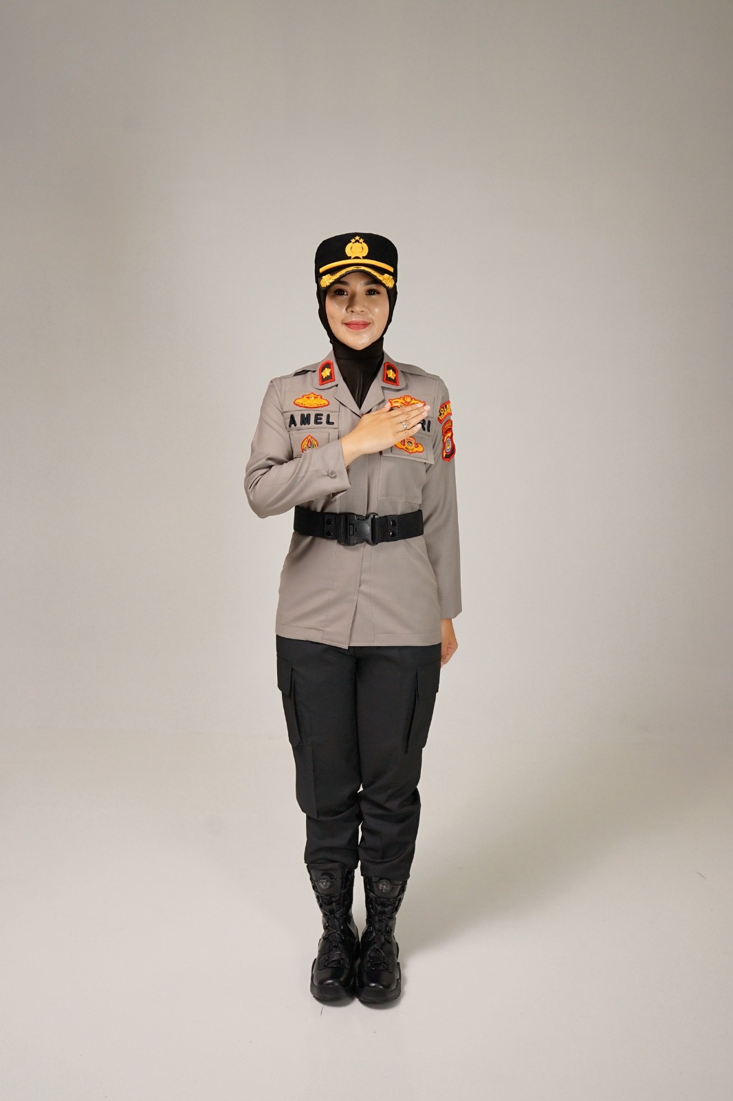 Wakapolres Kulon Progo Kompol Amalia.&nbsp;
