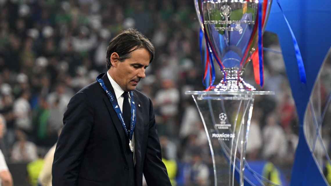 Simone Inzaghi ungkap masa depannya sebagai pelatih Inter masih abu-abu setelah kekalahan 5-0 atas PSG di final Liga Champions