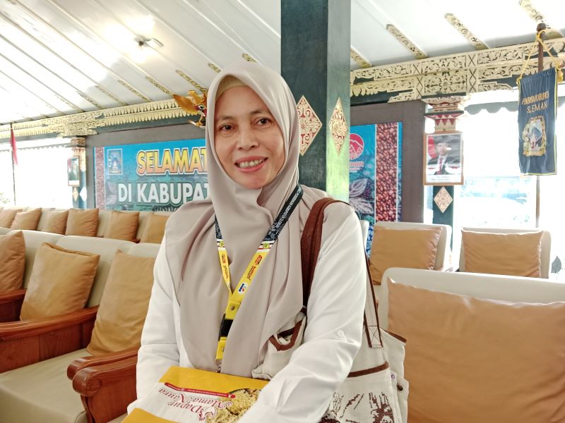 Kepala Seksi Kelembagaan SD Dinas Pendidikan Sleman Sartini