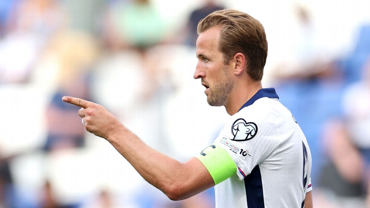 Harry Kane mencetak satu-satunya gol kemenangan Inggris saat melawan Andorra