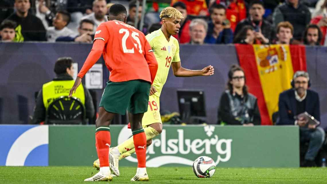 Nuno Mendes katakan Lamine Yamal tak mampu tampilkan performa terbaiknya dalam final UEFA Nations League karena digagalkannya