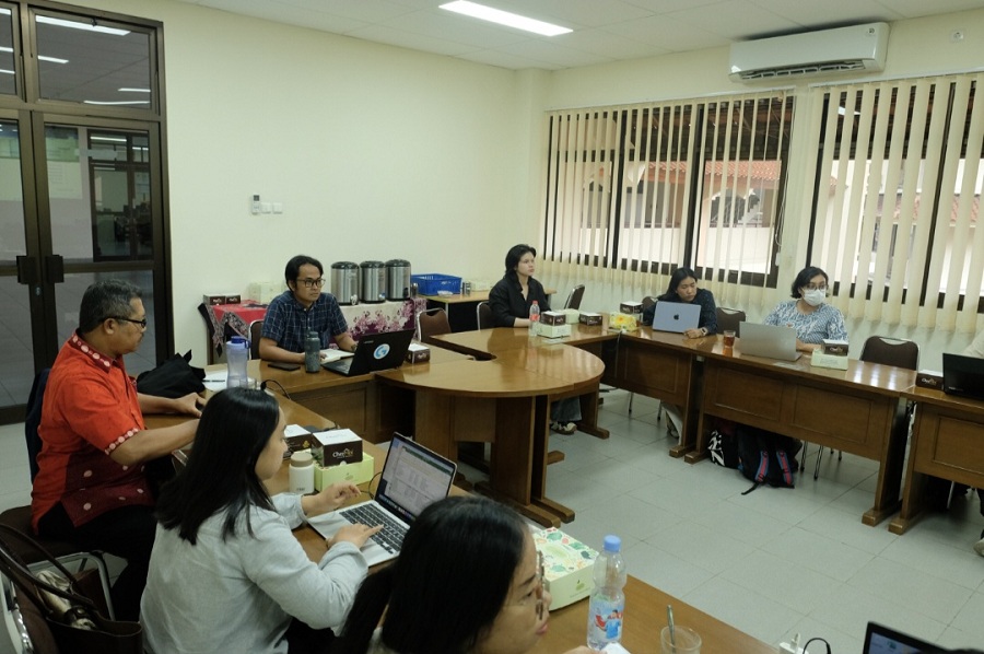 Rapat koordinasi dan pembentukan Satuan Tugas Pencegahan dan Penanganan Kekerasan di Lingkungan Perguruan Tinggi (Satgas PPKPT) Universitas Sanata Dharma.