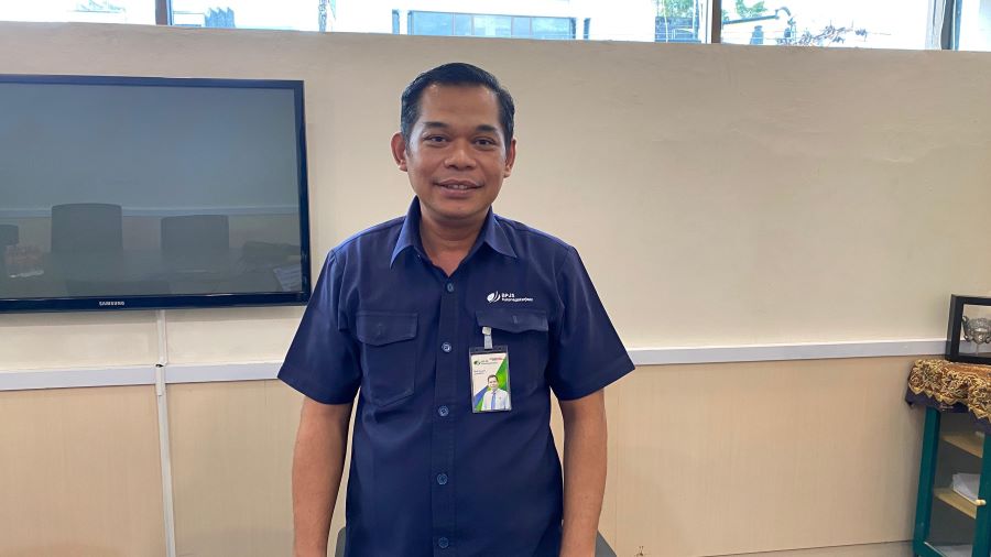 Kepala Kantor Cabang BPJS Ketenagakerjaan Yogyakarta Rudi Susanto