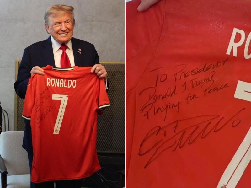 " Bermain untuk Perdamaian " Pesan Ronaldo kepada Presiden Amerika Donald Trump ditengah konflik Israel-Iran.