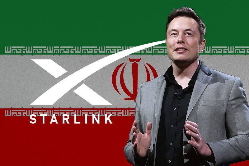 Elon Musk, pendiri dan CEO SpaceX, perusahaan yang mengembangkan dan mengoperasikan Starlink, sebuah layanan internet berbasis satelit.