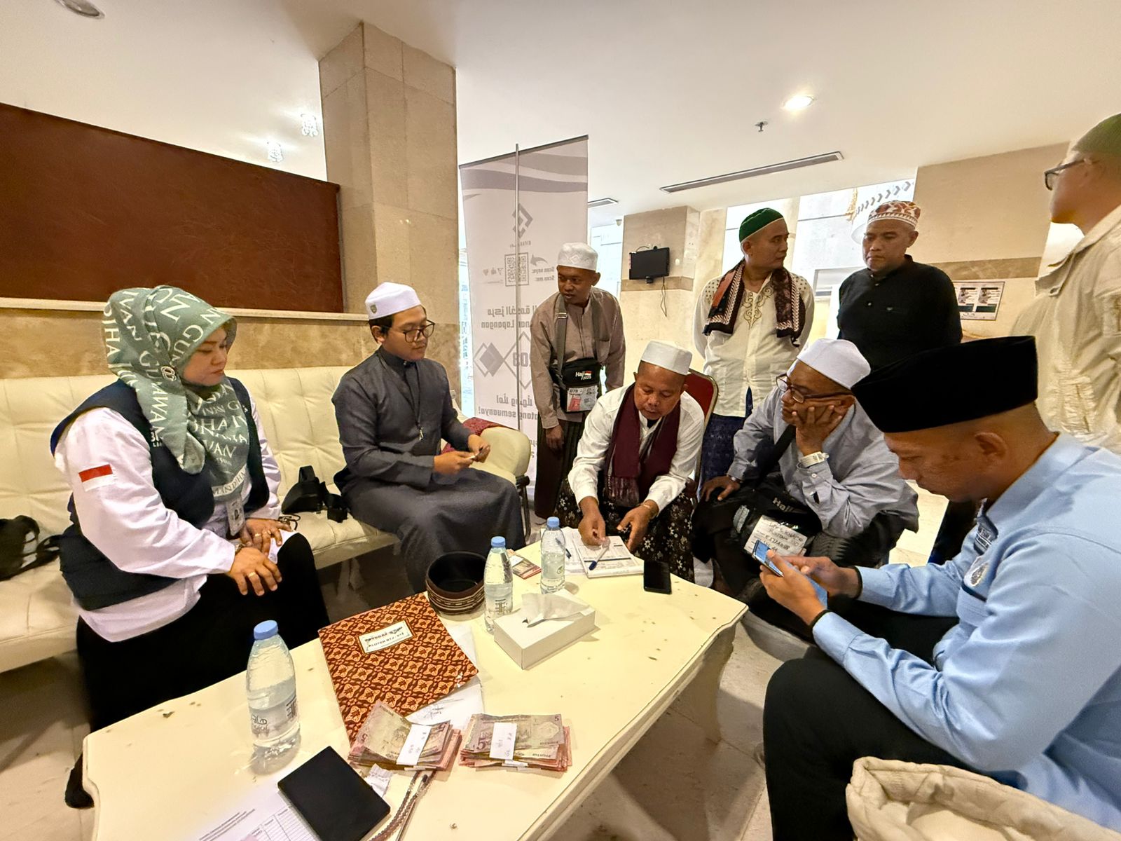 Penyaluran kompensasi kepada jemaah haji