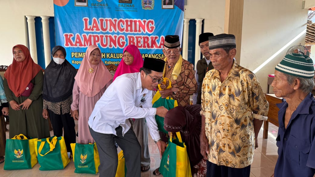 Peluncuran program Kampung Berkah di Kalurahan Karangsari, Kapanewon Semin yang digagas Badan Amil Zakat Nasional (Baznas) Gunungkidul Selasa (17/6/2025).