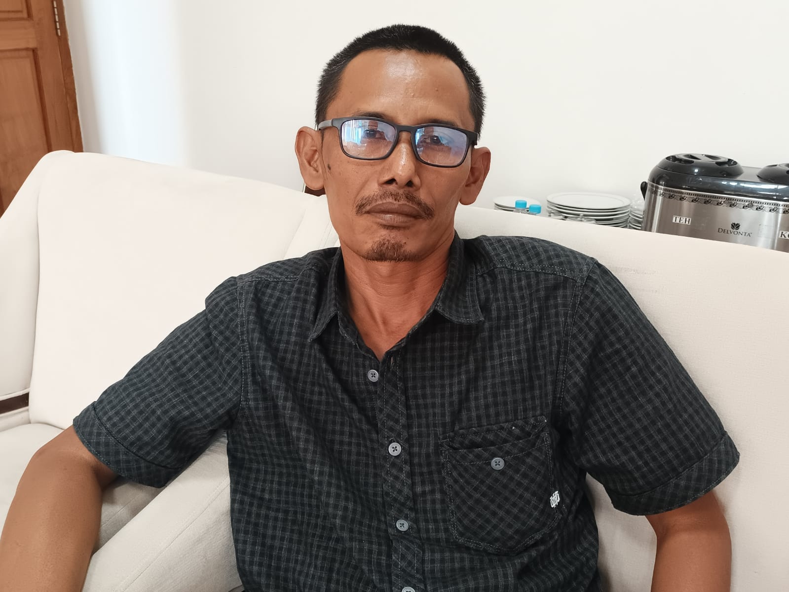Ketua Fraksi Gerindra DPRD Kebumen Maksum Sodiq.