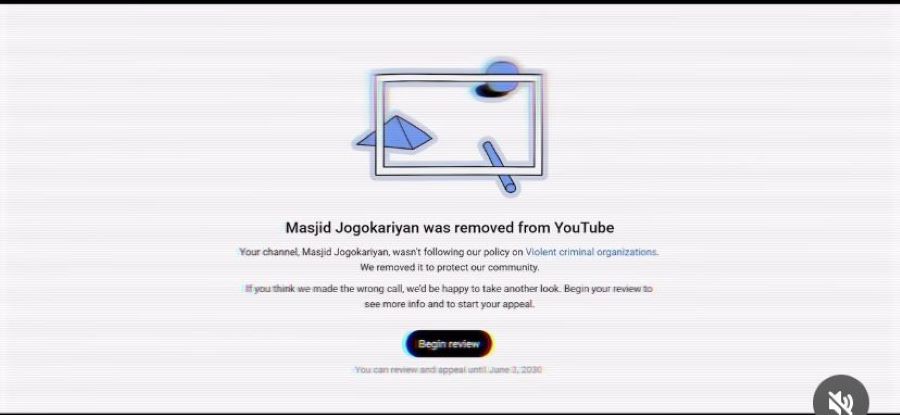 Hasil tangkapan layar unggahan Instagram resmi Masjid Jogokariyan.