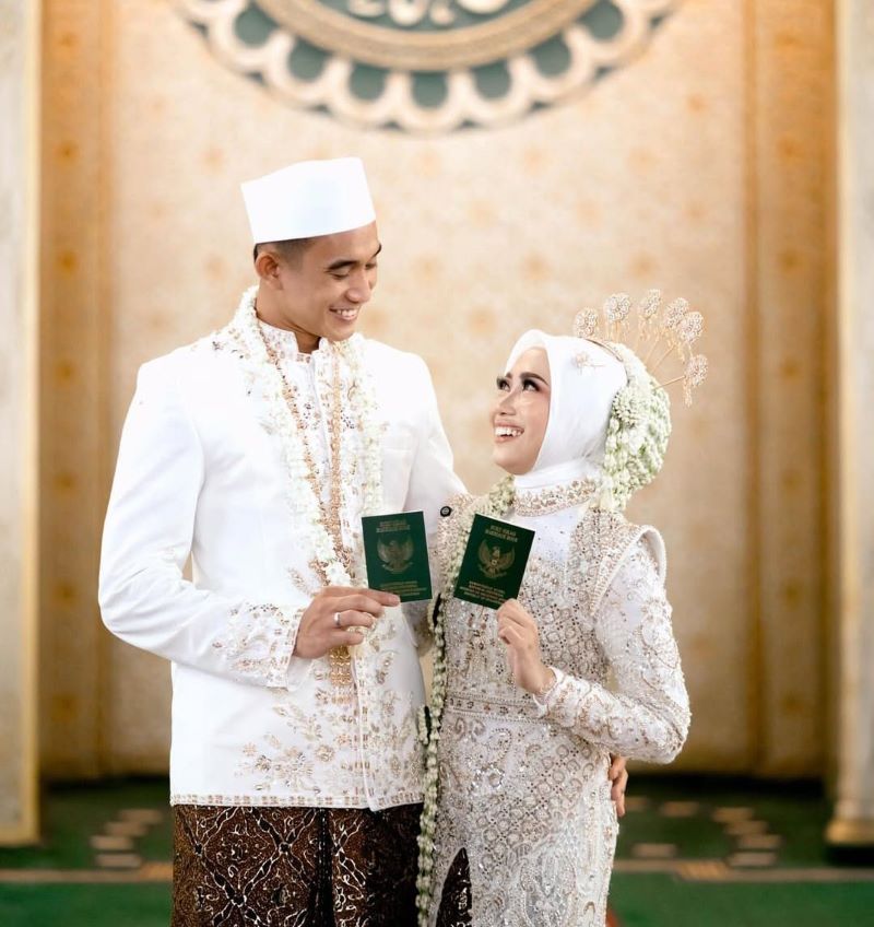 Rizky Ridho Resmi Menikah dengan Sendy Aulia.