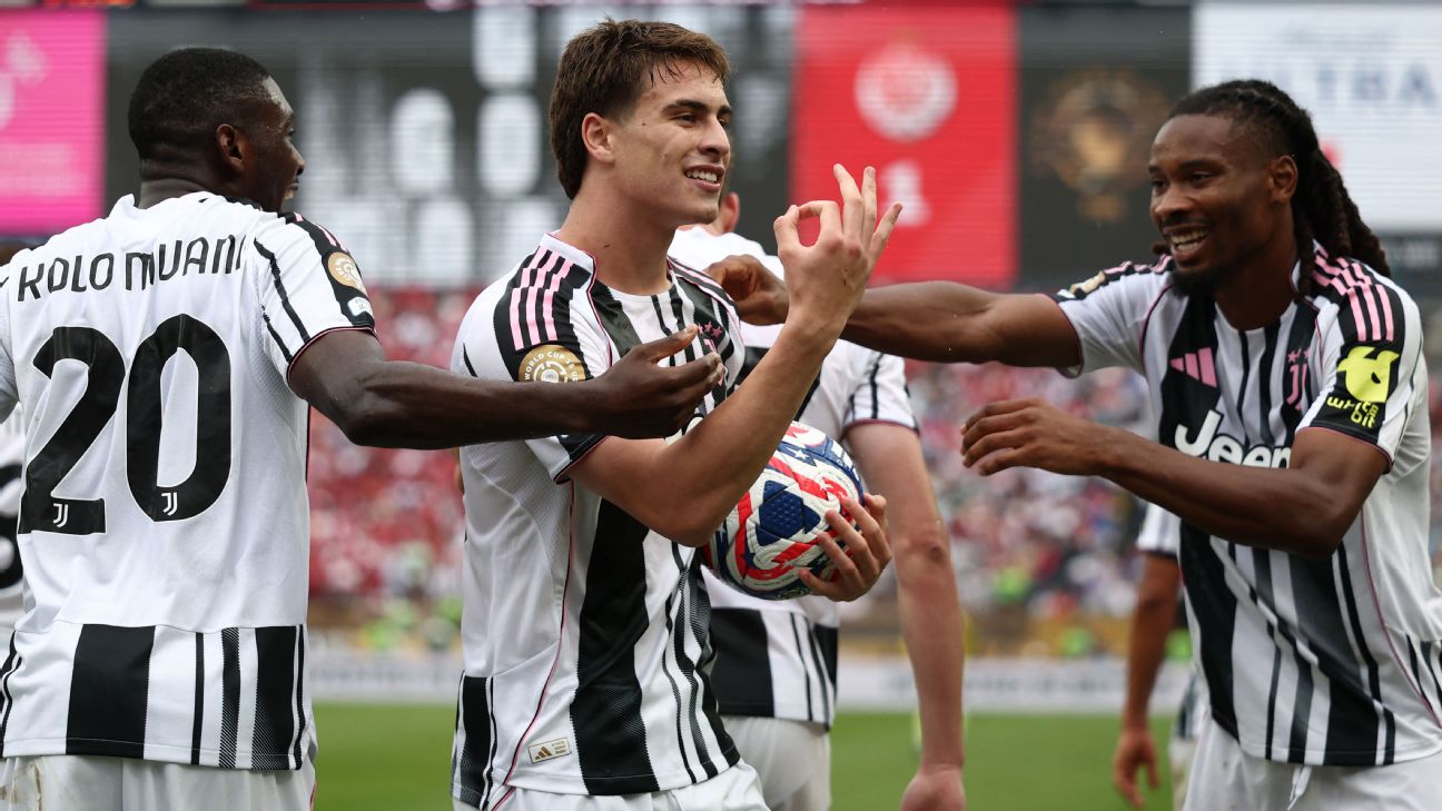 Kenan Yildiz cetak dua gol dalam kemenangan Juventus atas Wydad