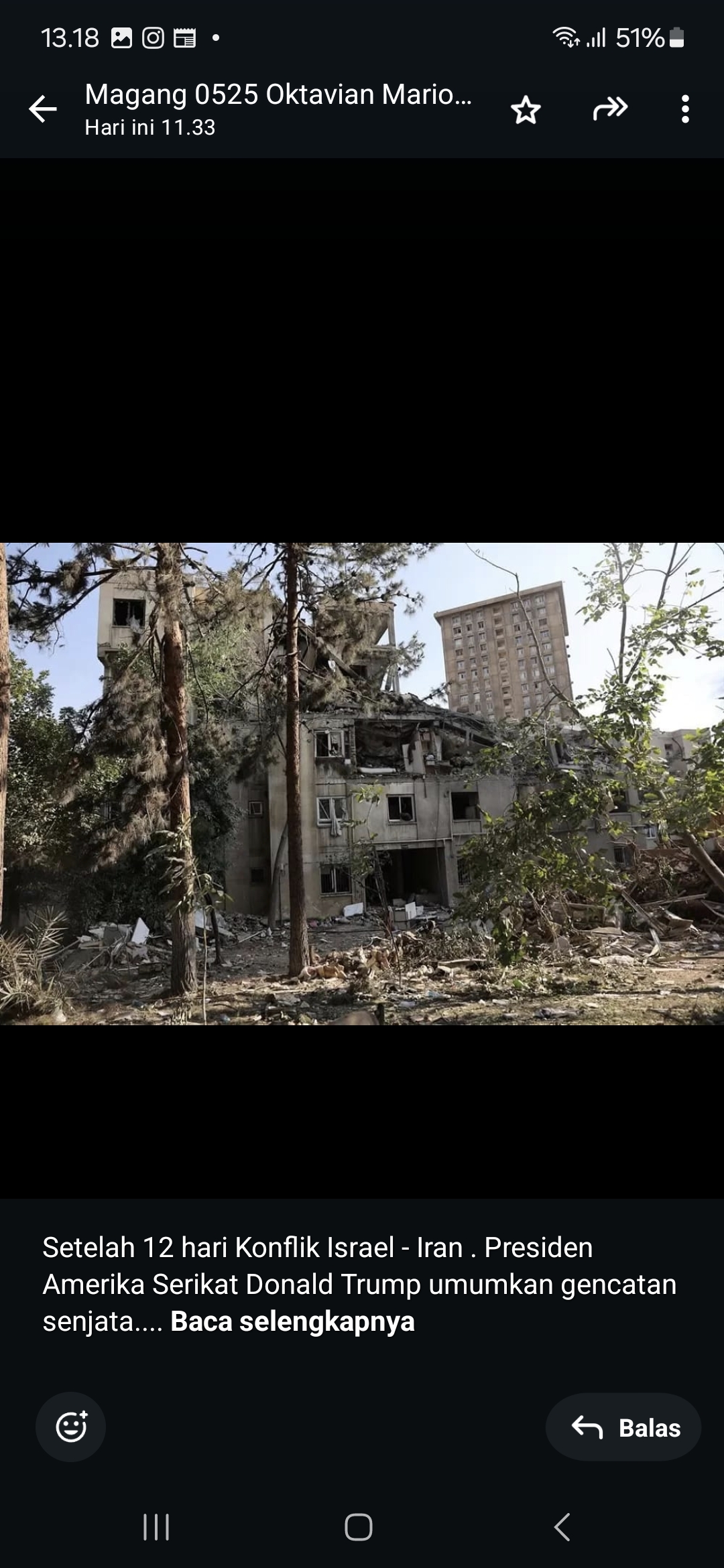 Konflik Israel-Iran.